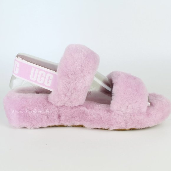 NEW UGG Oh Yeah Slides Flat Slipper - Picture 3 of 13